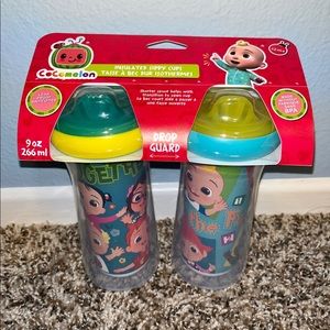 CoComelon Insulated Sippy Cups 9oz (BRAND-NEW)